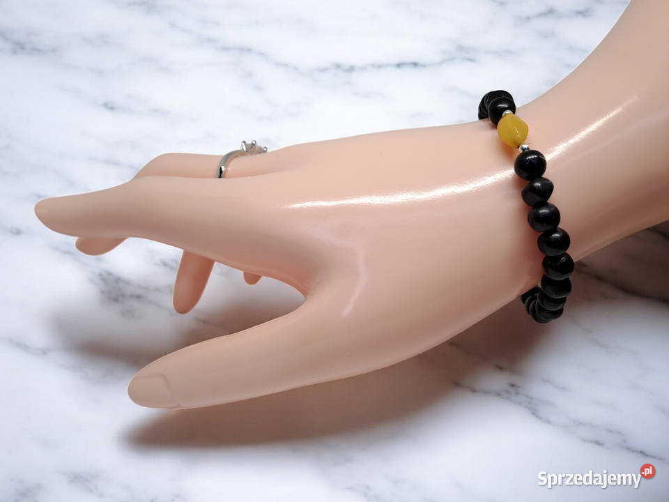 Bransoletka z bursztynu bursztyn bałtycki wiśnia Warszawa