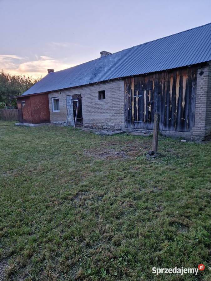 Duża działka 4600 m z zabudowaniami Stoki Stare