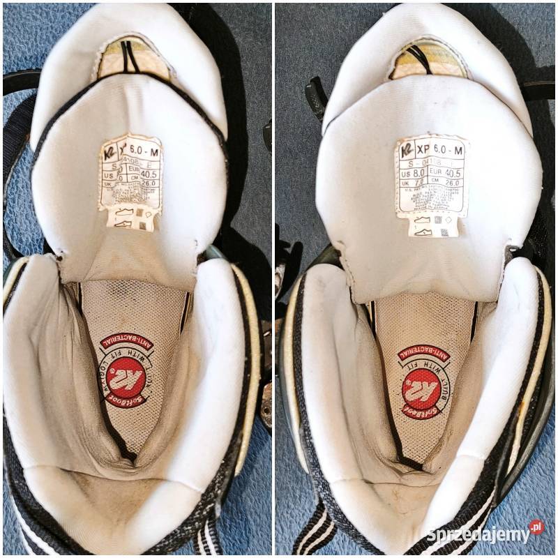 Rolki K2 model XP 60 W rozmiar 405 wkładki 260 Piotrków Trybunalski