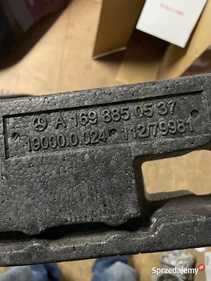 MERCEDES 169 ABSORBER A1698850537 W169 A KLASA Czarny Dunajec