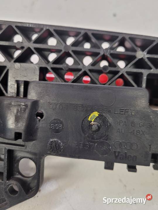 KLAMKA LEWA AUDI A4 B8 A5 8T Q5 LY3J 8T0837885A Klamki Przystajń