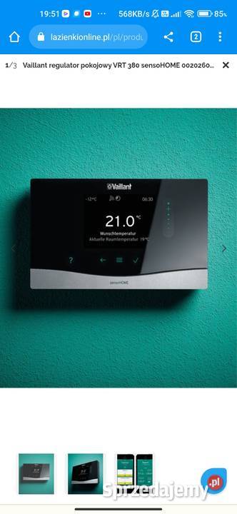 Regulator pokojowy waillant małopolskie Kraków sprzedam