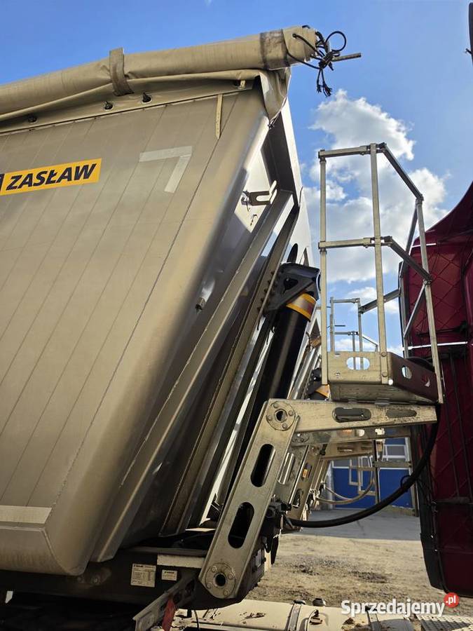 Naczepa wywrotka ZASŁAW 426m3 aluminiowa mało Sanok