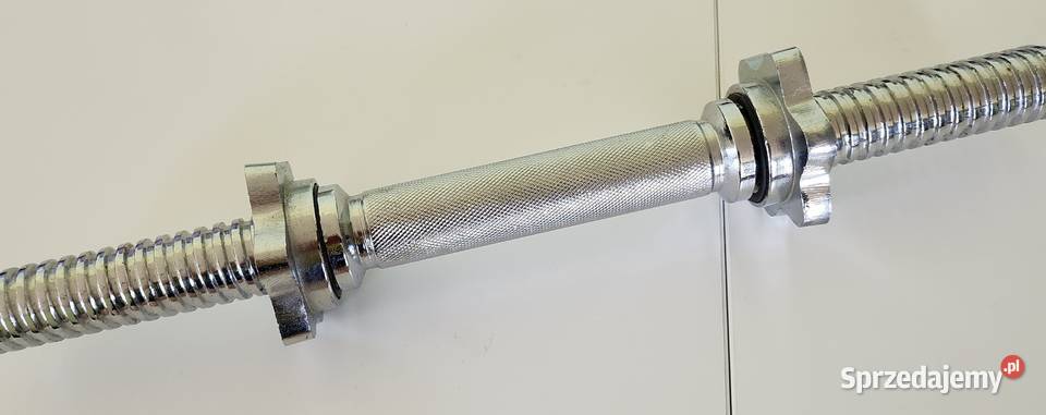 Gryf krótki śrubowy 38 28 mm Sprzęt do ćwiczeń