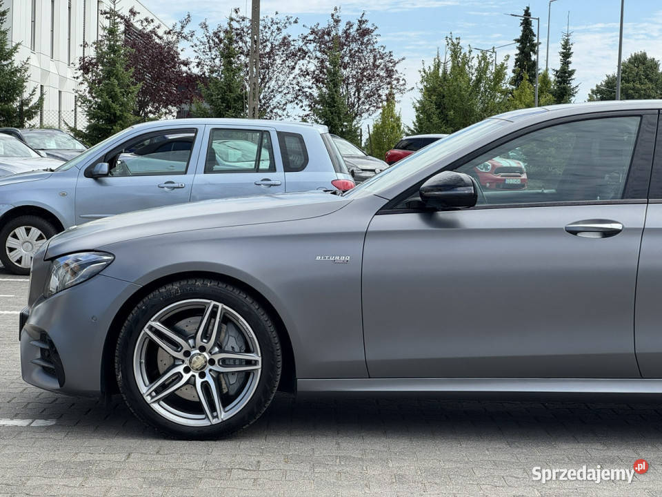 Mercedes E 43 AMG AMGFILMPolski ogranicznik prędkości Mercedes-Benz