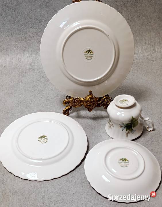 Royal Albert Trillium Filiżanka Zestaw deserowy zachodniopomorskie Szczecin sprzedam