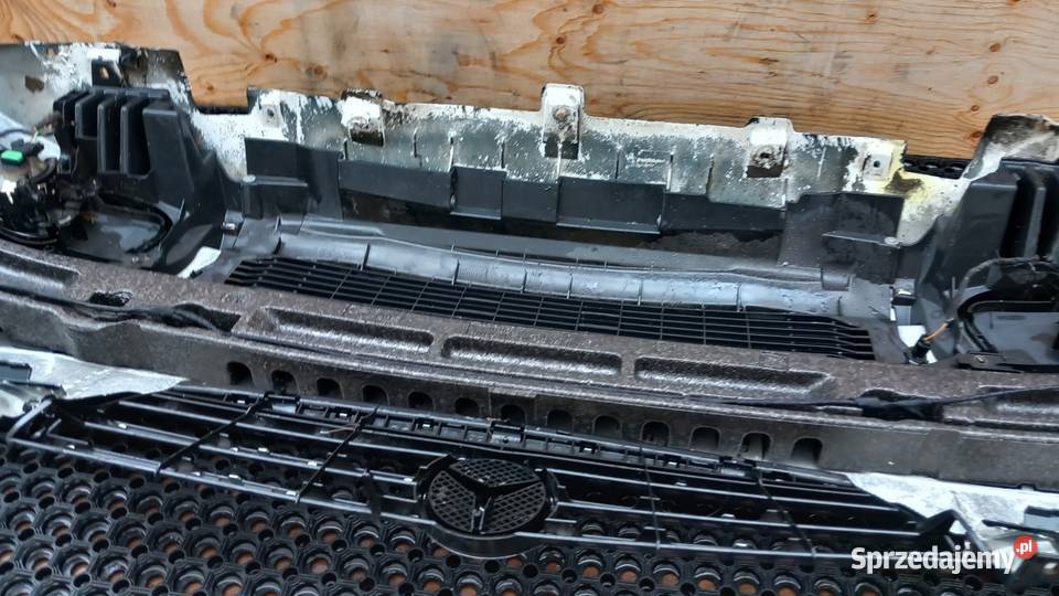 MERCEDES W169 ZDERZAK PRZÓD HALOGEN PDC Zbierkowo