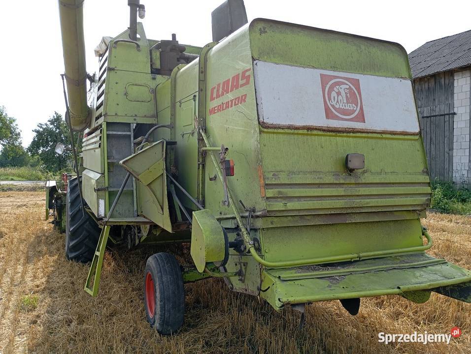 Claas Mercator kombajn zbożowy heder 32m lubelskie Cuple