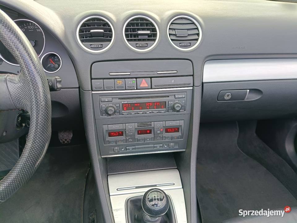 Audi A4 B7 SLine 18 Turbo Gwint Cabrio elektryczne szyby Motoryzacja
