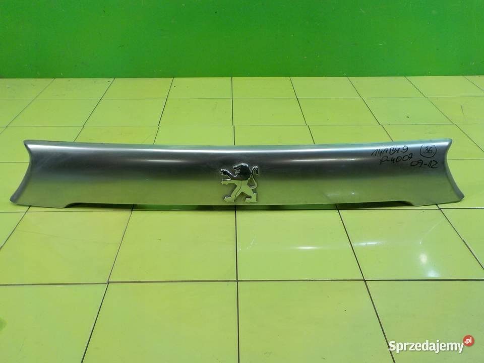 PEUGEOT 4007 22 HDI 08r 5D blenda klapy tyl osobowe Suków