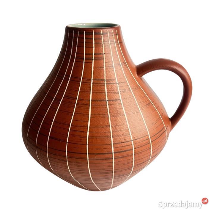 Ceramiczny wazon z uchem Gramann Keramik Niemcy Dom i Ogród Warszawa