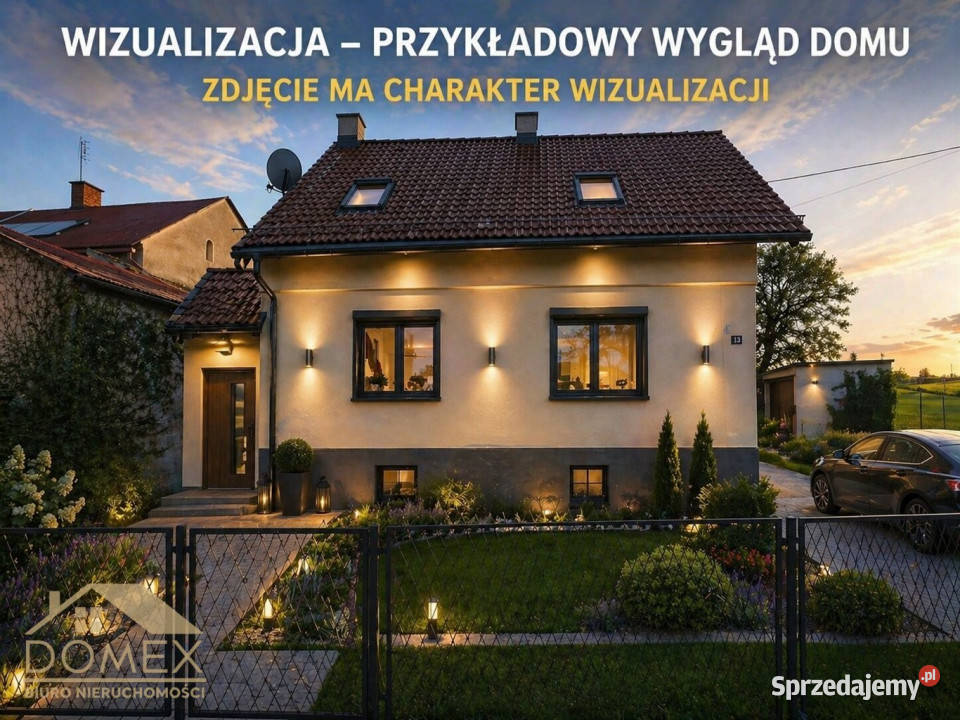 Dom wolnostojący Owsiszcze 120m asfalt śląskie