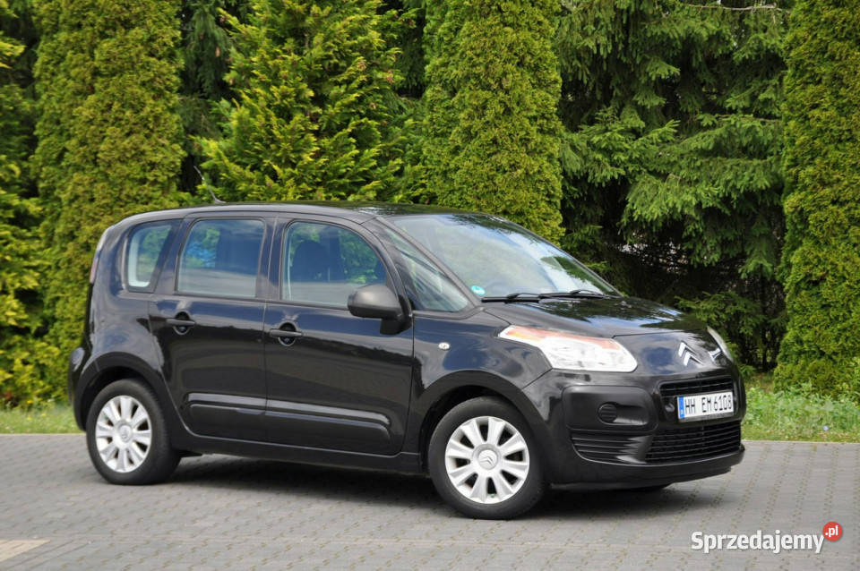 Citroen C3 Picasso 14i95KlimatyzacjaRelingWelurI centralny zamek Ostrów Mazowiecka