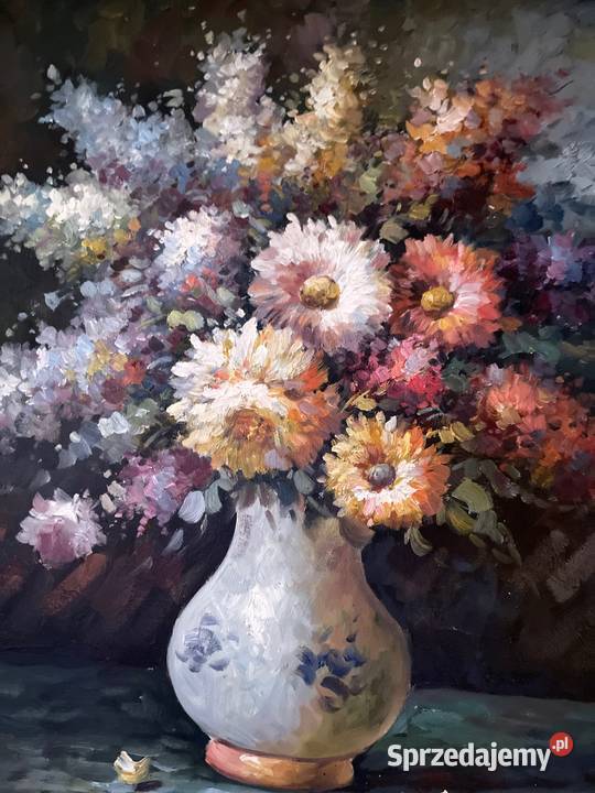 Ogromny obraz 8777 na płótnie przepiękna Bystrzyca Kłodzka sprzedam