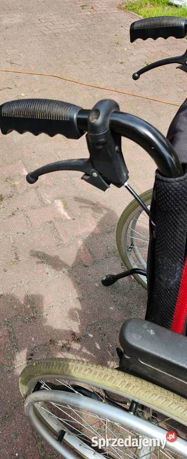 Wózek inwalidzki z hamulcami śląskie sprzedam