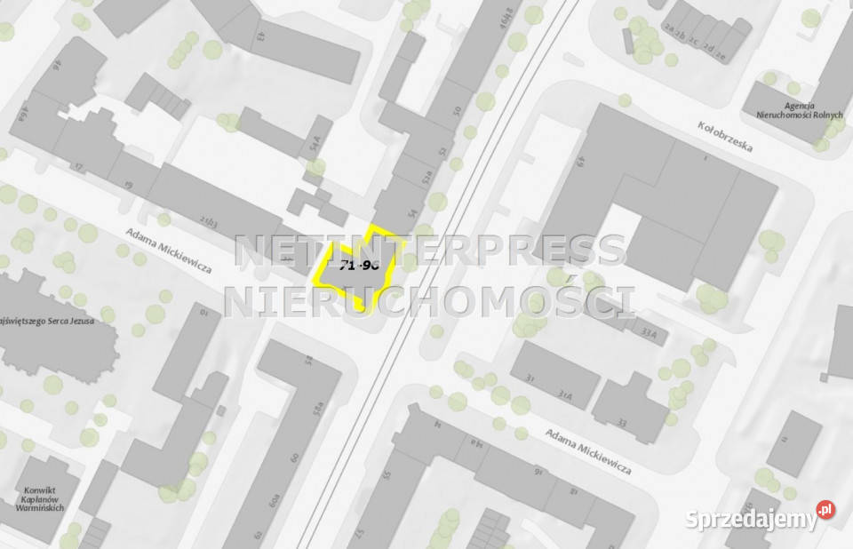 Kamienica 158802m2 Olsztyn 1588.02m2