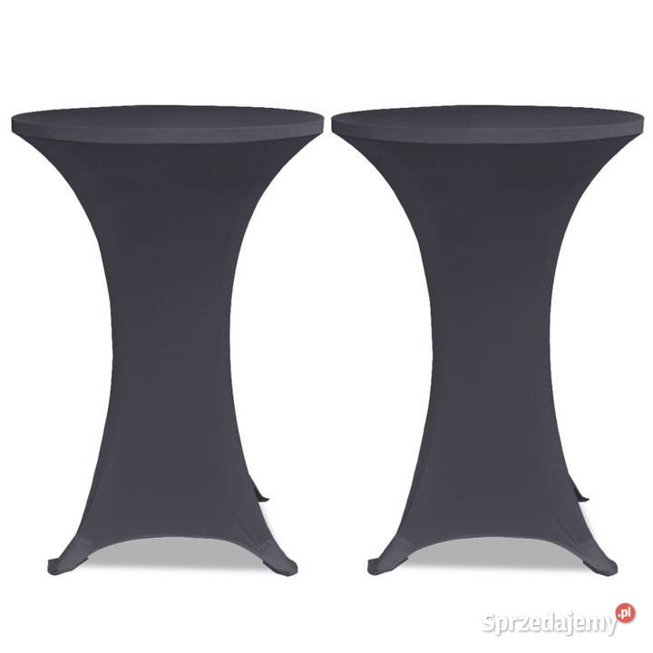 vidaXL Elastyczne nakrycie stołu antracytowe 2 mazowieckie Warszawa