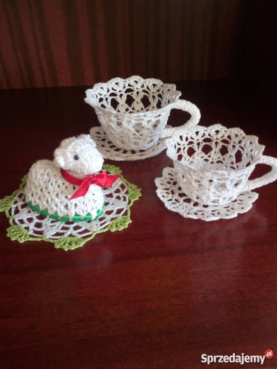 Kurka jajka koszyczek na szydełku Wielkanoc Pozostałe Zgierz sprzedam