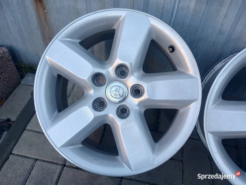 Alufelgi 16 5x1143 et35 Oryginalne Toyota RAV4 Samochodowe kujawsko-pomorskie Włocławek