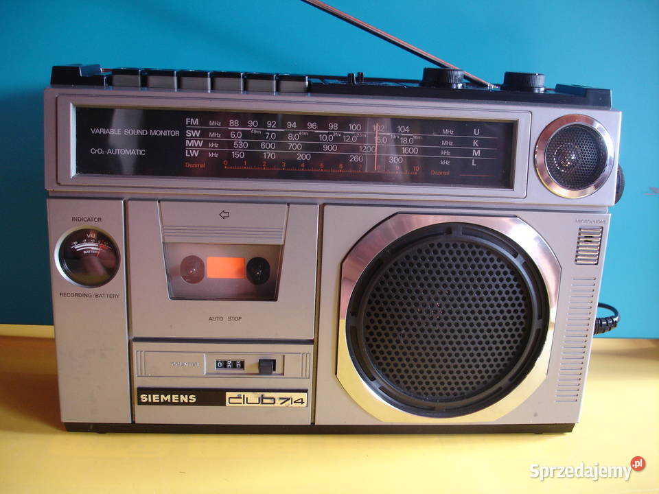 Radiomagnetofon SIEMENS CLUB RM714 Zielona Góra