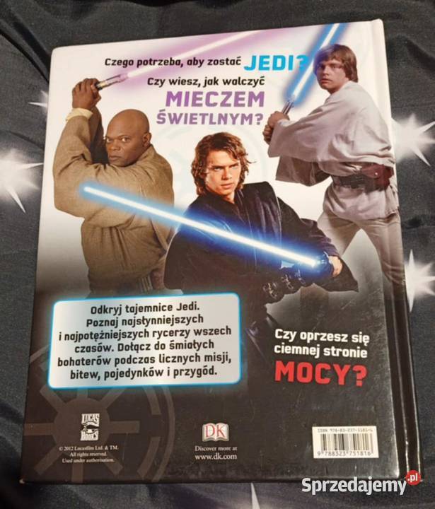 Star wars DK Tajemnice Jedi Kim są Jedi Poznań sprzedam
