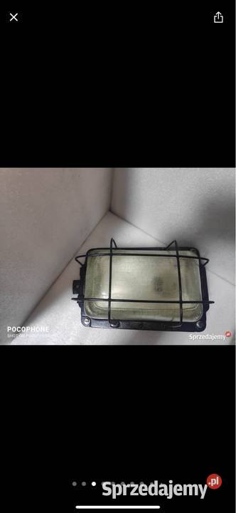 Lampa retro odrestaurowana firmy Polam Wilkasy śląskie Gliwice