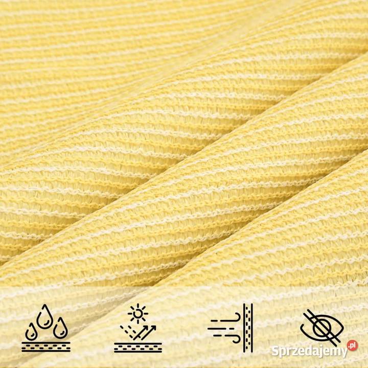 vidaXL Żagiel przeciwsłoneczny 160 gm beżowy 5x5 Warszawa sprzedam