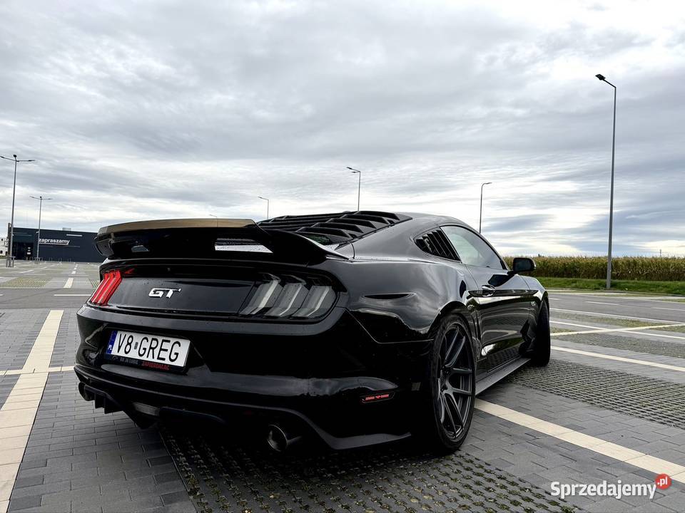 Śliczny Mustang 50 GT V8 2016r bezwypadkowy elektrochrom. lusterko wst. Mustang Świdnica