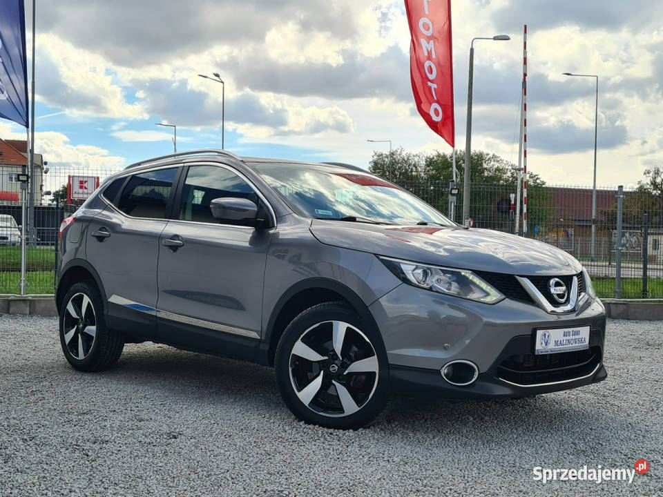 Nissan Qashqai Automat SzklanyDach Navi 2xPDC przyciemniane szyby Qashqai Wągrowiec