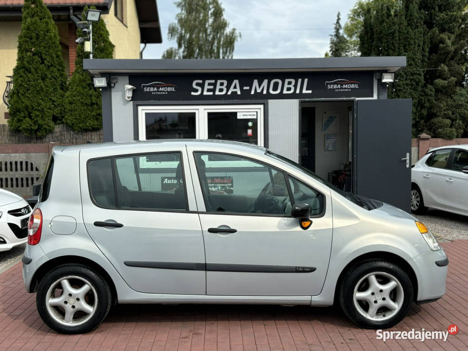 Renault Modus Klimatronik Salon Polska Alufelgi kurtyny powietrzne Sade Budy