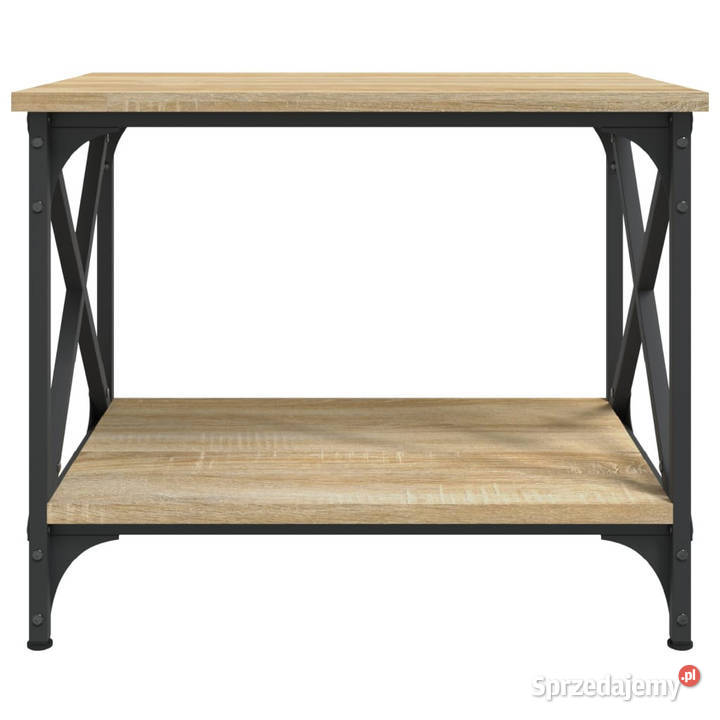 Stolik boczny dąb sonoma 55x38x45 materiał Warszawa