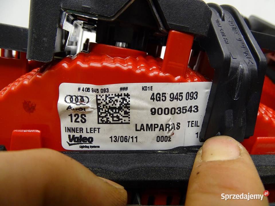 LAMPA LEWA LEWY TYŁ TYLNA AUDI A6 C7 4G SEDAN