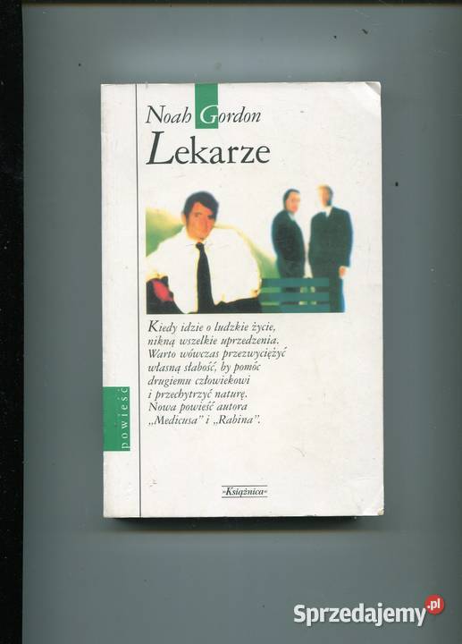 Lekarze Noah Gordon Szczecin sprzedam