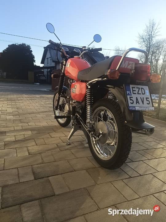Nowa MZ ETZ 150 czerwona odbudowana MZ Zduńska Wola sprzedam