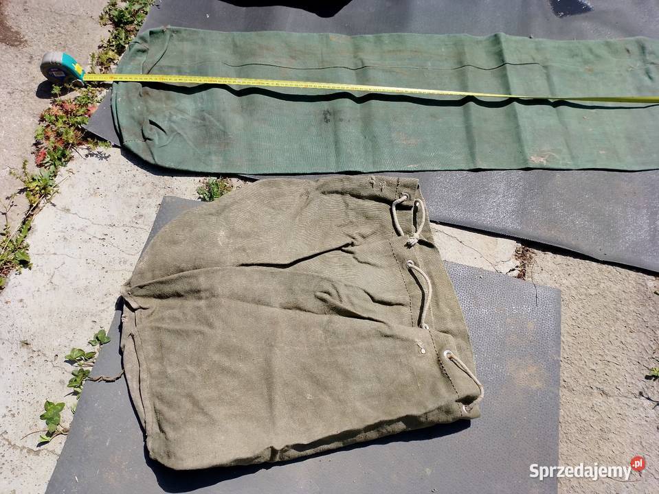 Wojskowe materiały różnej grubości do uszycia Militaria Jarosław sprzedam