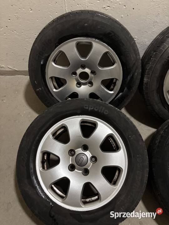 Koła aluminiowe letnie 15 felgi Audi Vw Skoda Żory