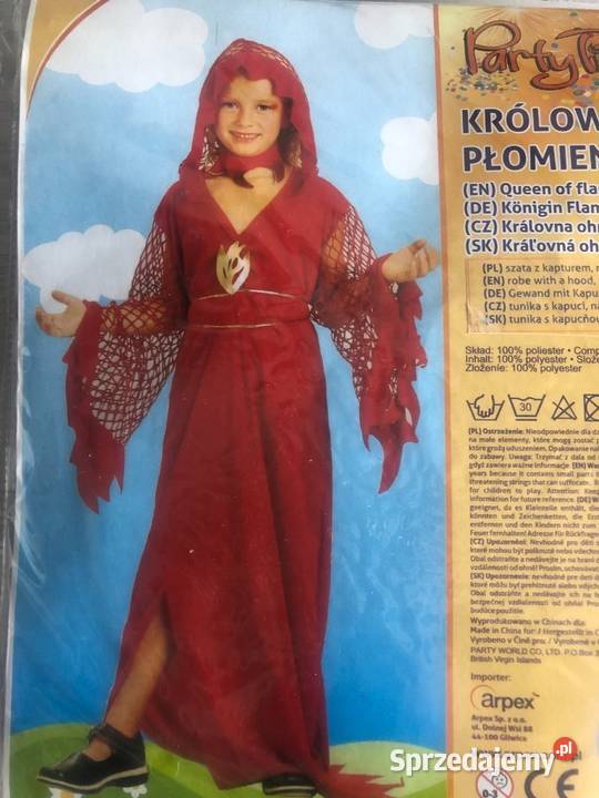 NOWY strój karnawałowy dzieci królowa przebranie Łódź
