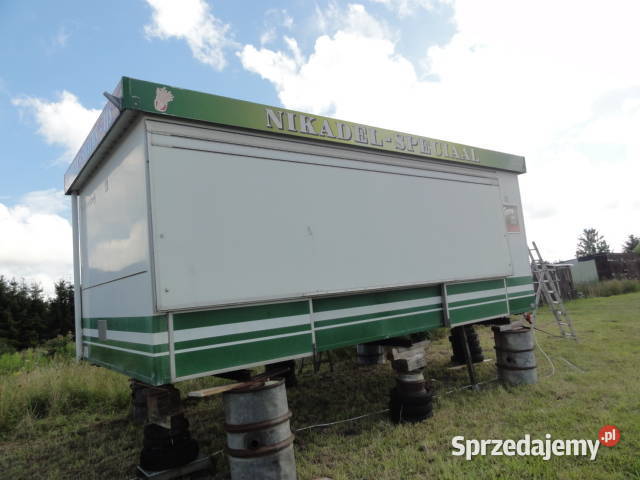 Kontener gastronomiczny z wyposażeniem7x350m zachodniopomorskie Kawno