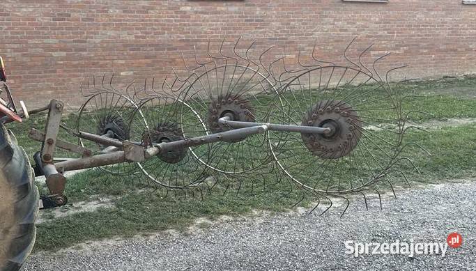 Zgrabiarka gwiazdowa 4 przetrząsacz nieuszkodzony