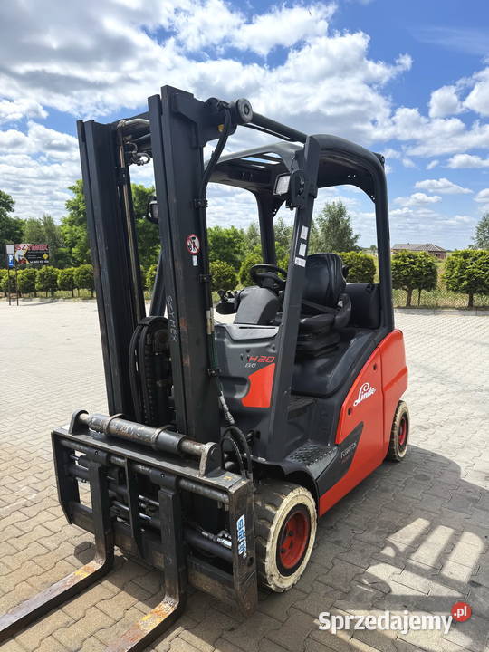 wózek widłowy LINDE H20D EVO Triplex 460m łódzkie Działoszyn sprzedam
