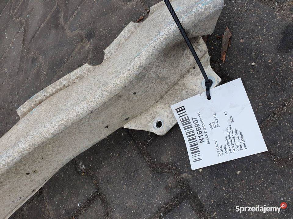 BELKA ZDERZAKA TYŁ AUDI A8 42 TDI Lipno