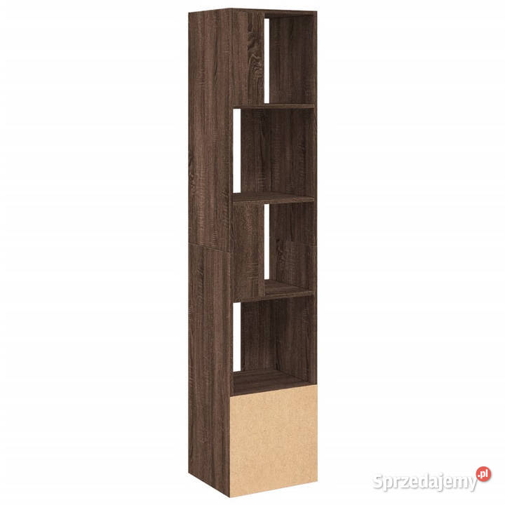 Regał brązowy dąb 40x36x189 materiał mazowieckie Warszawa