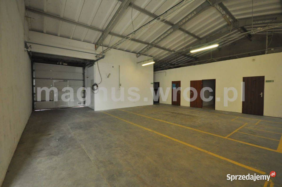Hala Biuro z parkingiem dojazd asfaltowy