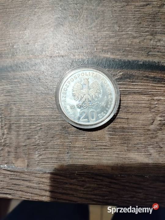Monety kolekcjonerskie 20 z 1996 roku kujawsko-pomorskie Bydgoszcz