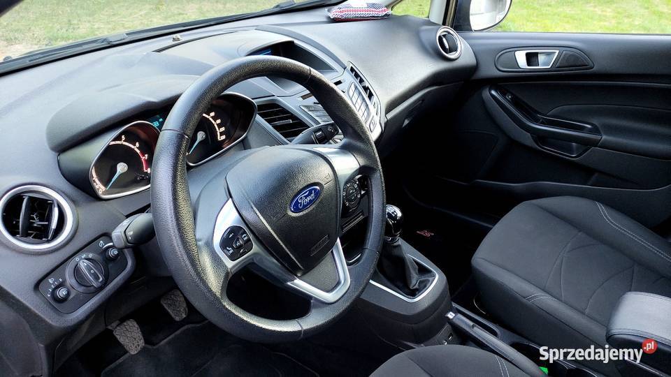 Ford Fiesta 125 82 2014r 5 drzwi VAT marża warmińsko-mazurskie Nowe Miasto Lubawskie