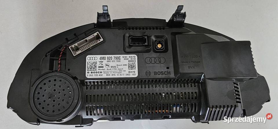 LICZNIK ZEGAR AUDI Q7 II 4M 4M0920790C VIRUAL osobowe Lipno
