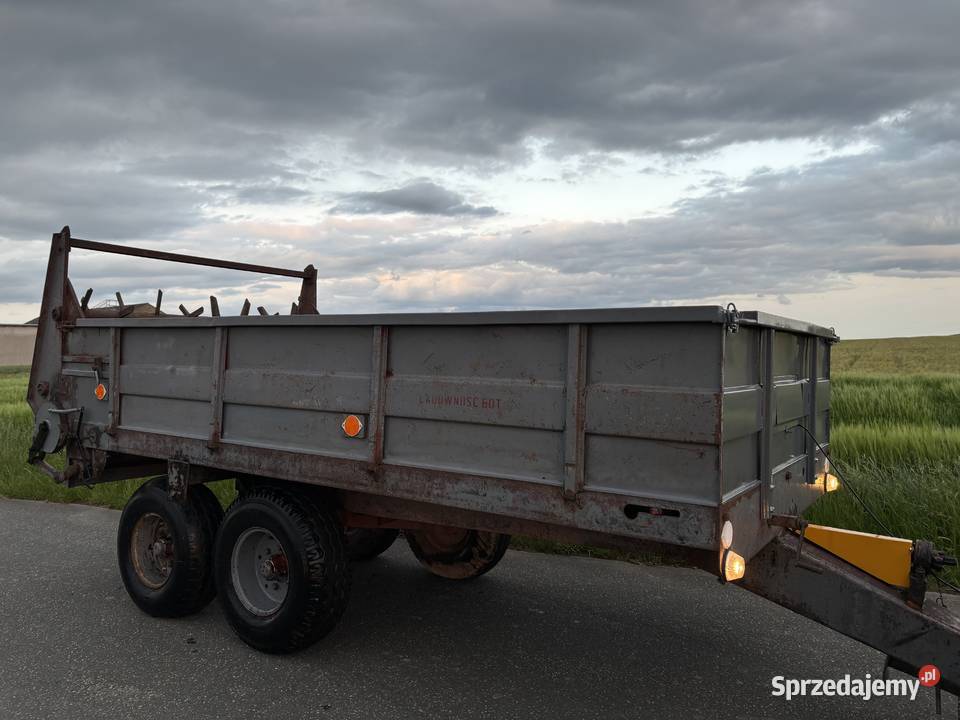 Rozrzutnik obornika tandem 6 ton warfama opolskie