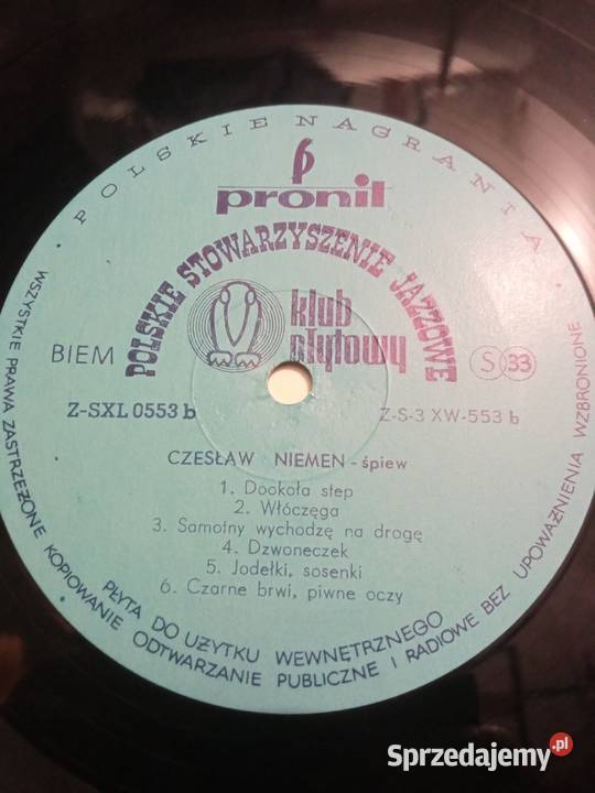 Płyta winylowa Polski jazz Lublin