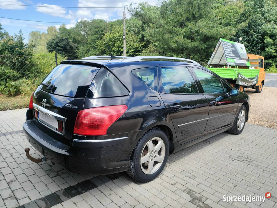 Peugeot 407 SW Peugeot 407 kombi Klima HAK ALUMY Samochody osobowe Chełm Śląski