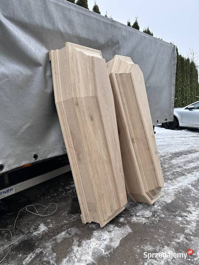 Trumny dębowe surowe większa ilość łódzkie